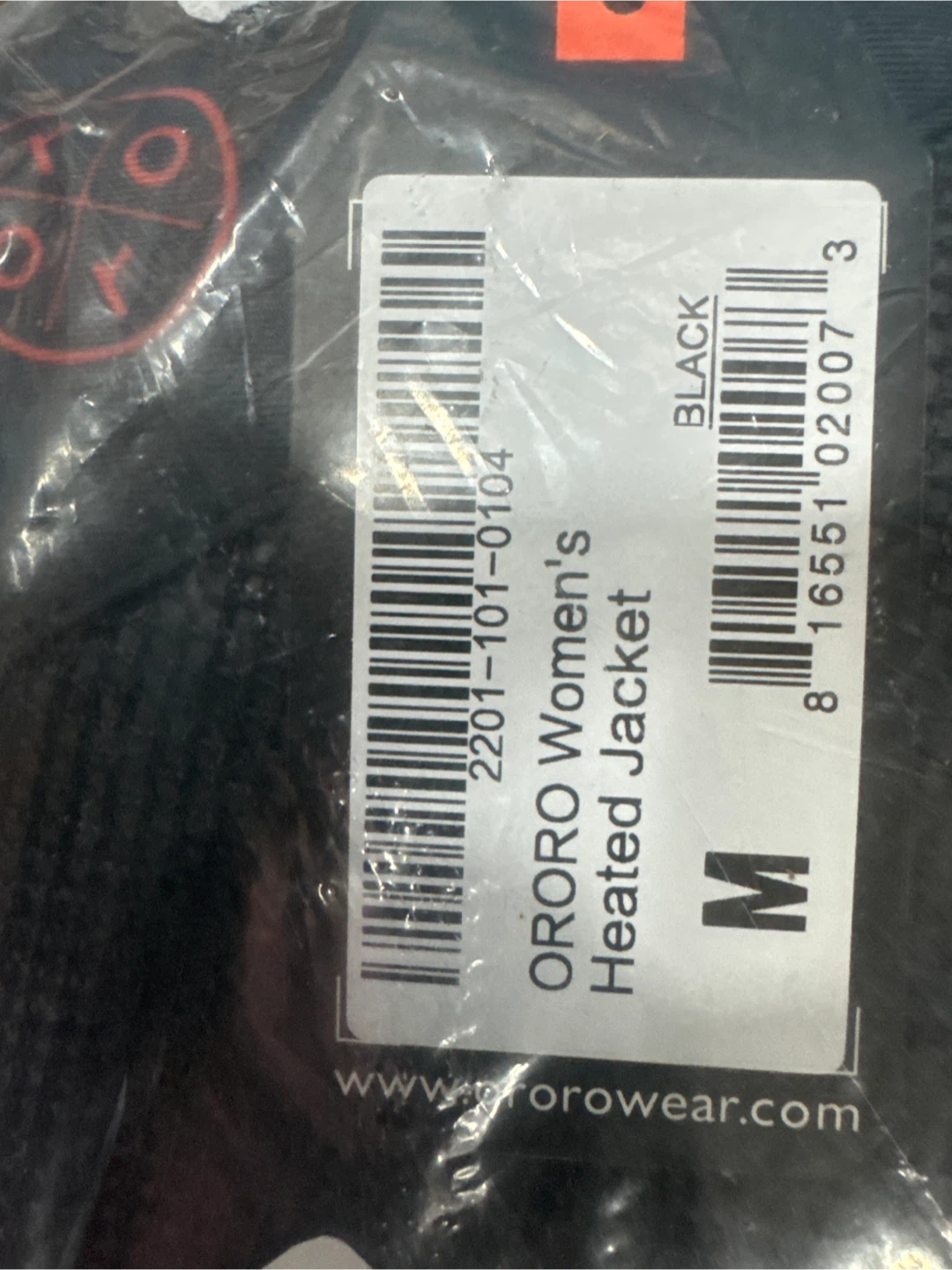 ORORO Women's Heated Jacket - Black - Size Medium - photo 5