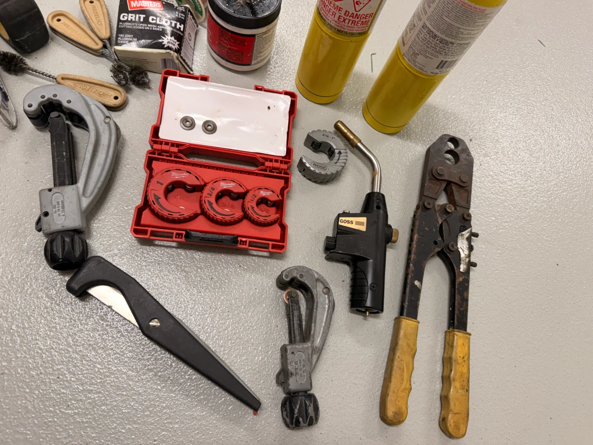 Plumbing Tool Bundle