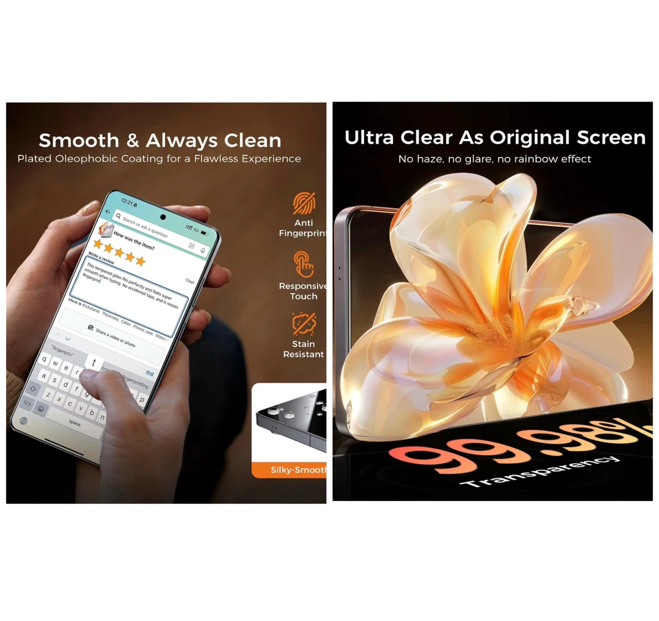 Brand new 9H+ Hardness for Samsung Galaxy S26 Screen Protector - photo 5
