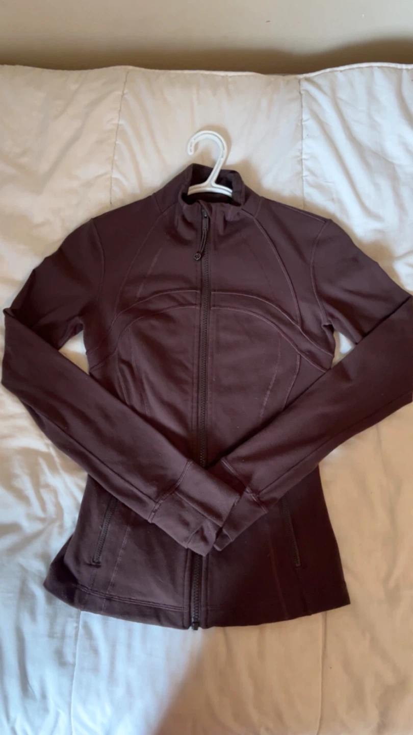 Lululemon define jacket in espresso