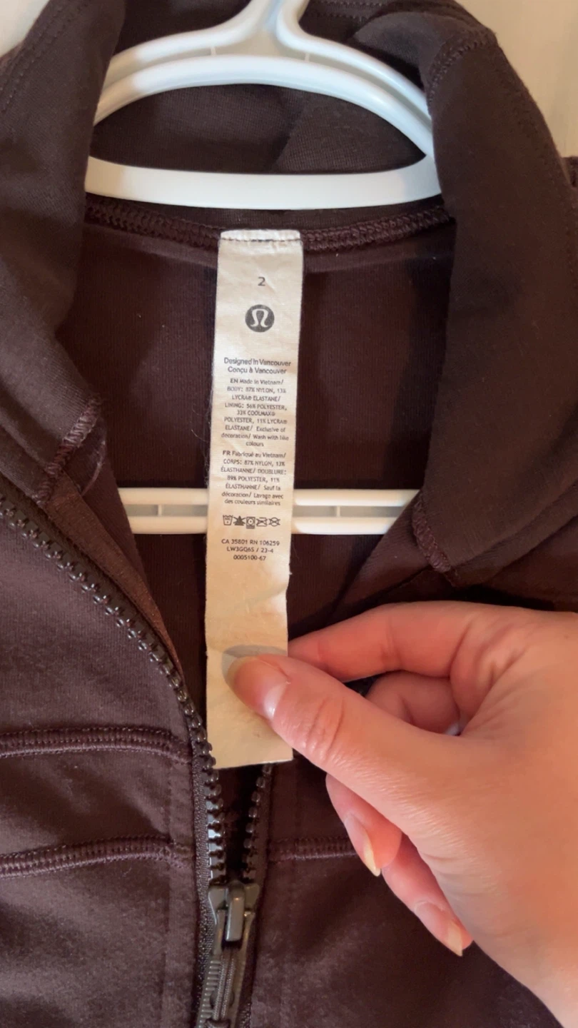 Lululemon define jacket in espresso - photo 2