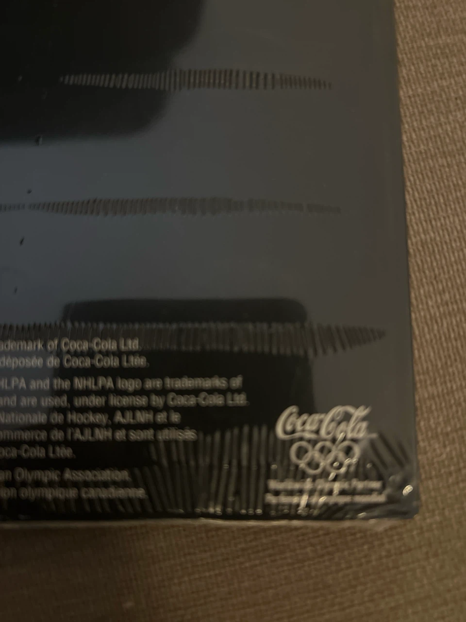 Coca-Cola NHLPA Olympic Promotional Sign - photo 4
