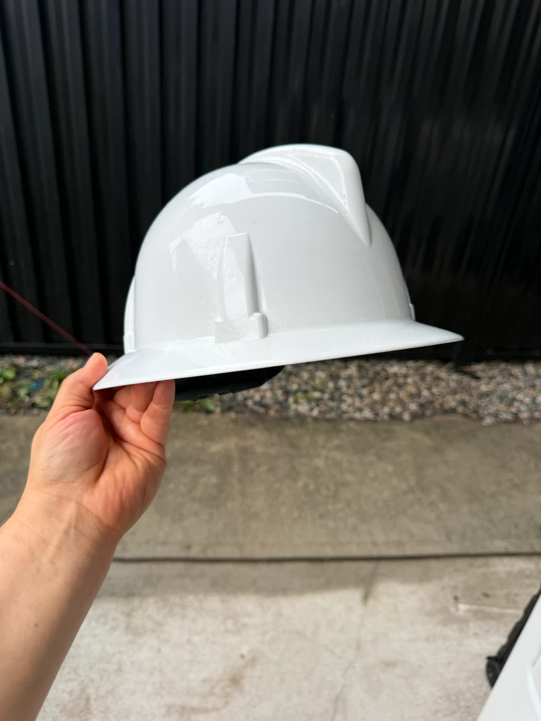 MSA V-Gard Hard Hat White