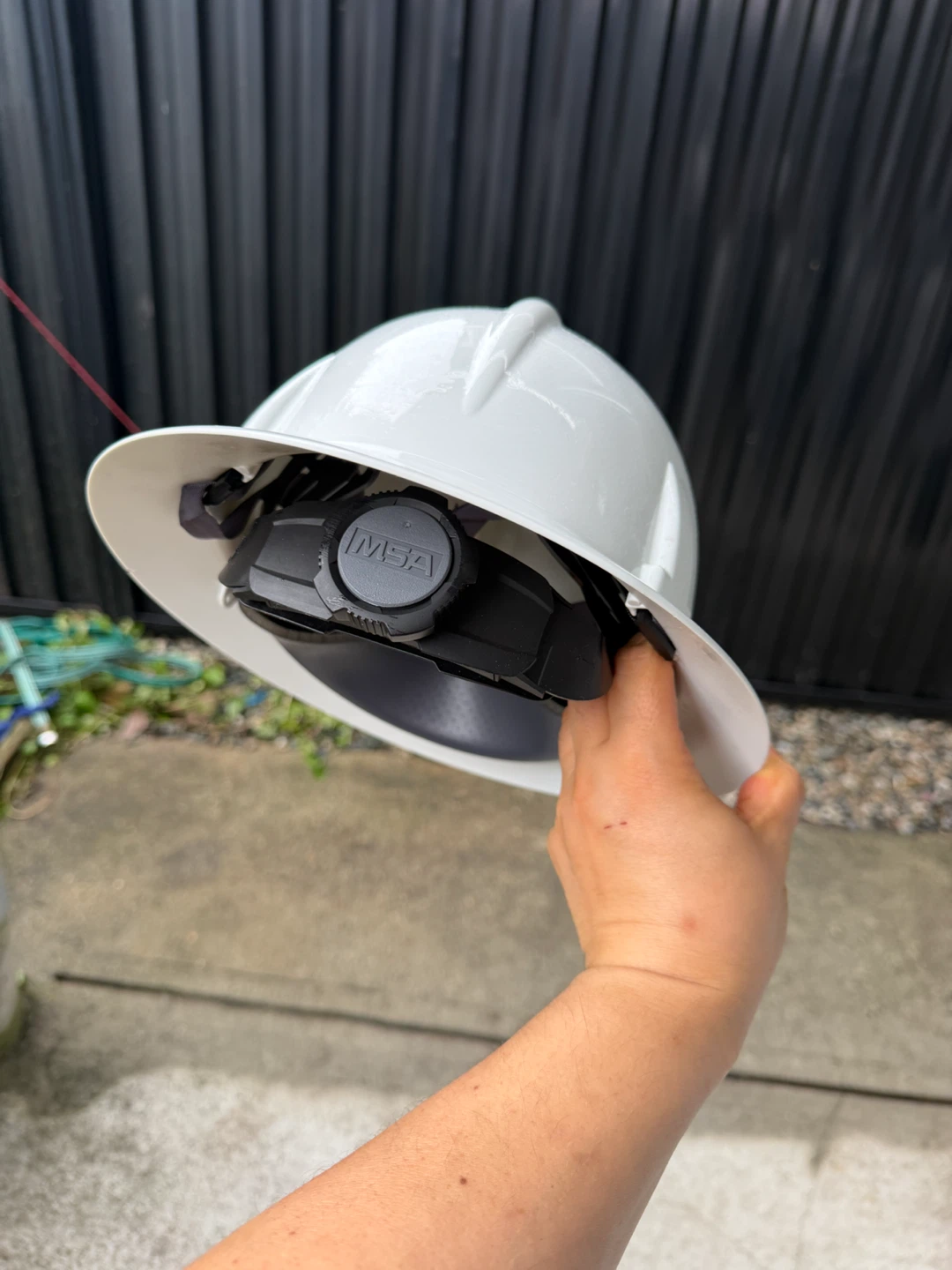 MSA V-Gard Hard Hat White - photo 2