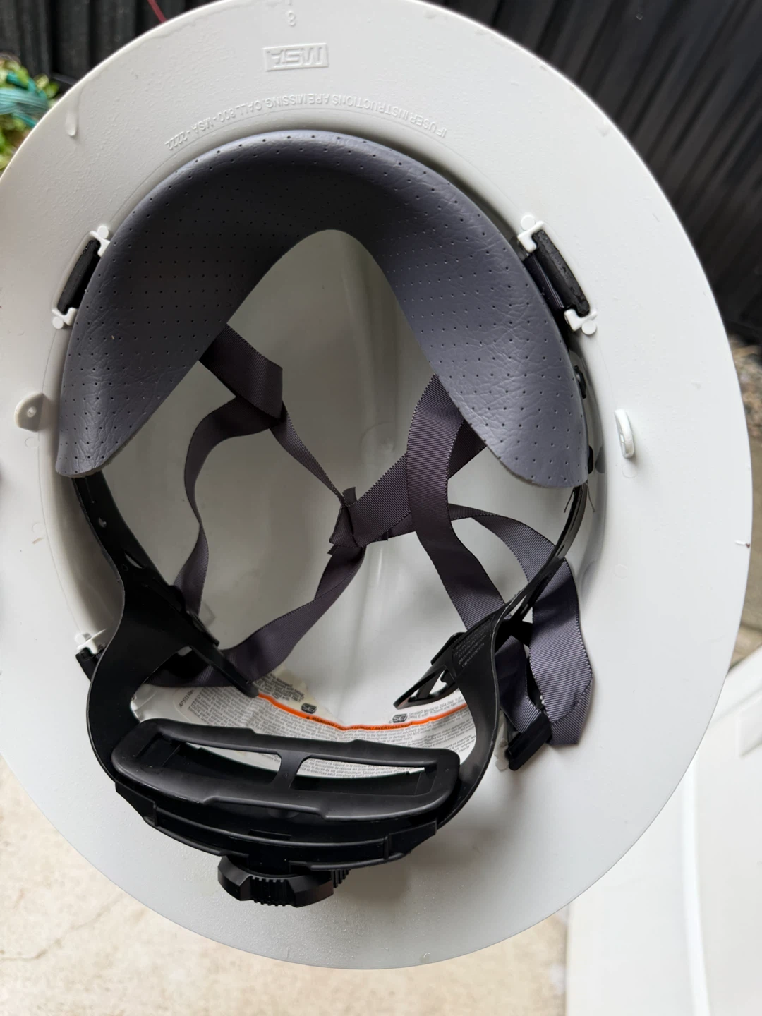 MSA V-Gard Hard Hat White - photo 4