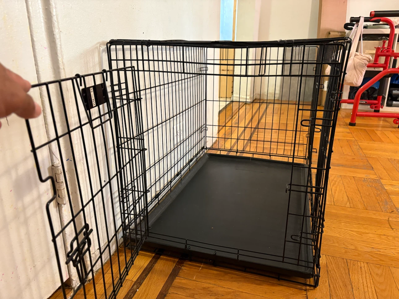 Collapsible Metal Dog Crate - photo 2