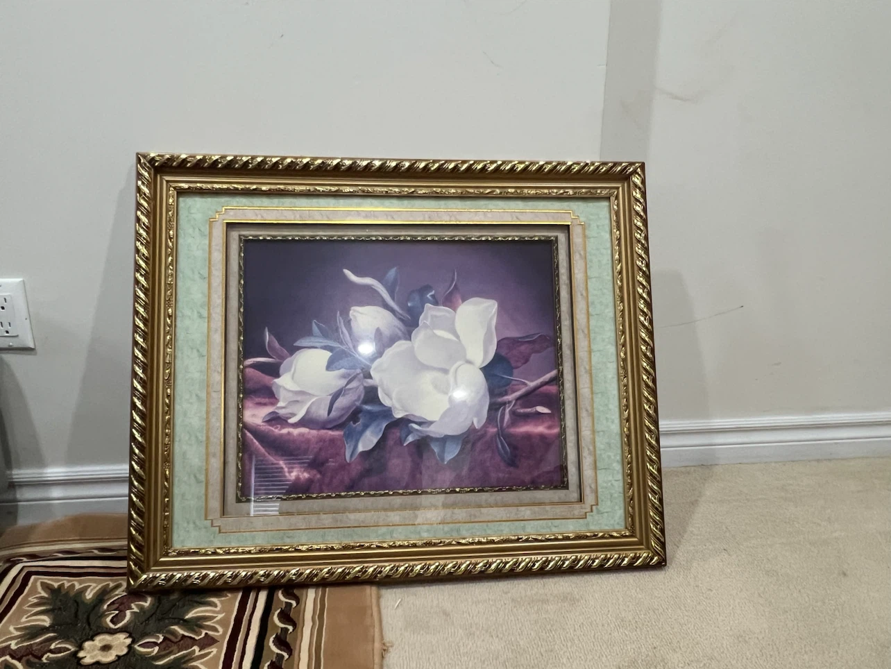 Framed Floral Wall Art