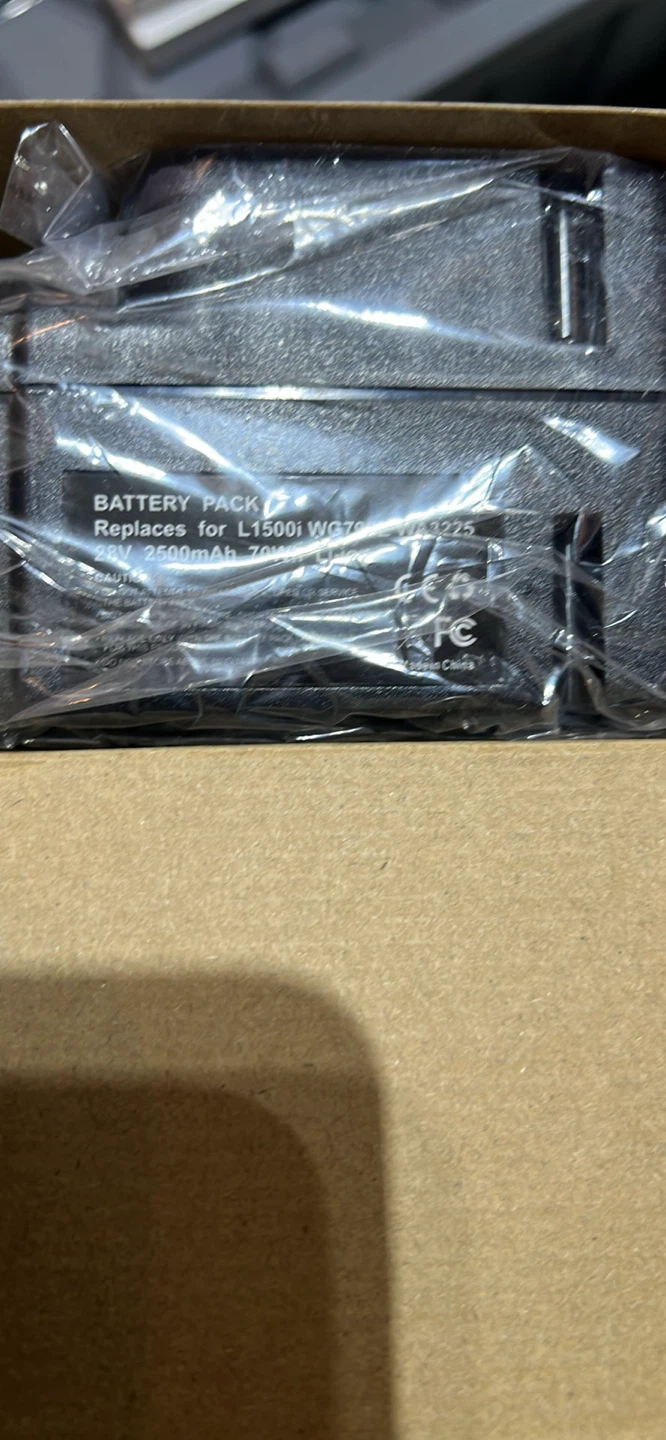 28V 2500mAh Replacement Battery for Worx Landroid - photo 3