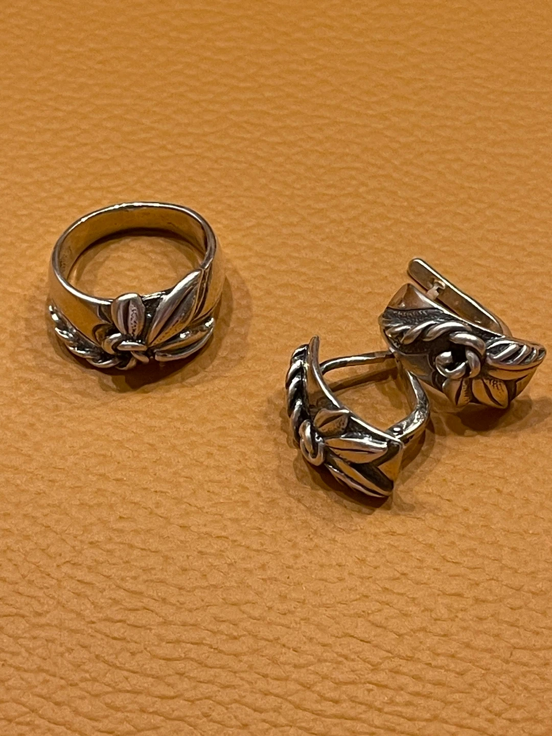Sterling Silver Set Ring/Earrings - photo 2