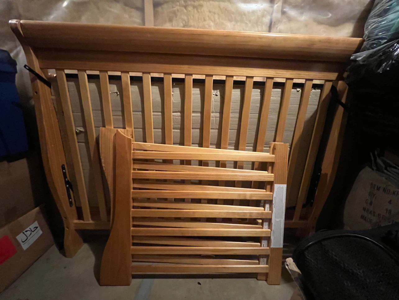Wooden Baby Crib - photo 2