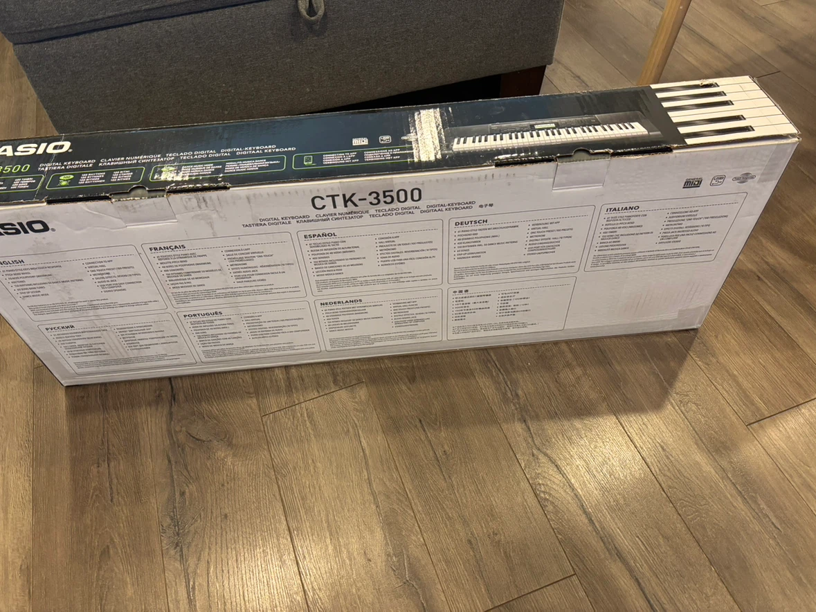 Casio CTK-3500 Digital Keyboard - photo 2