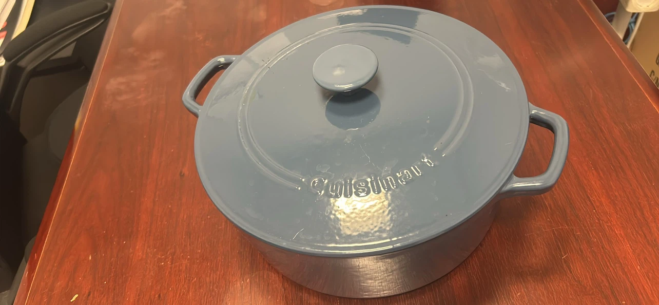 Cuisinart Enameled Cast Iron Dutch Oven, 7.0 Qt / 6.7 L