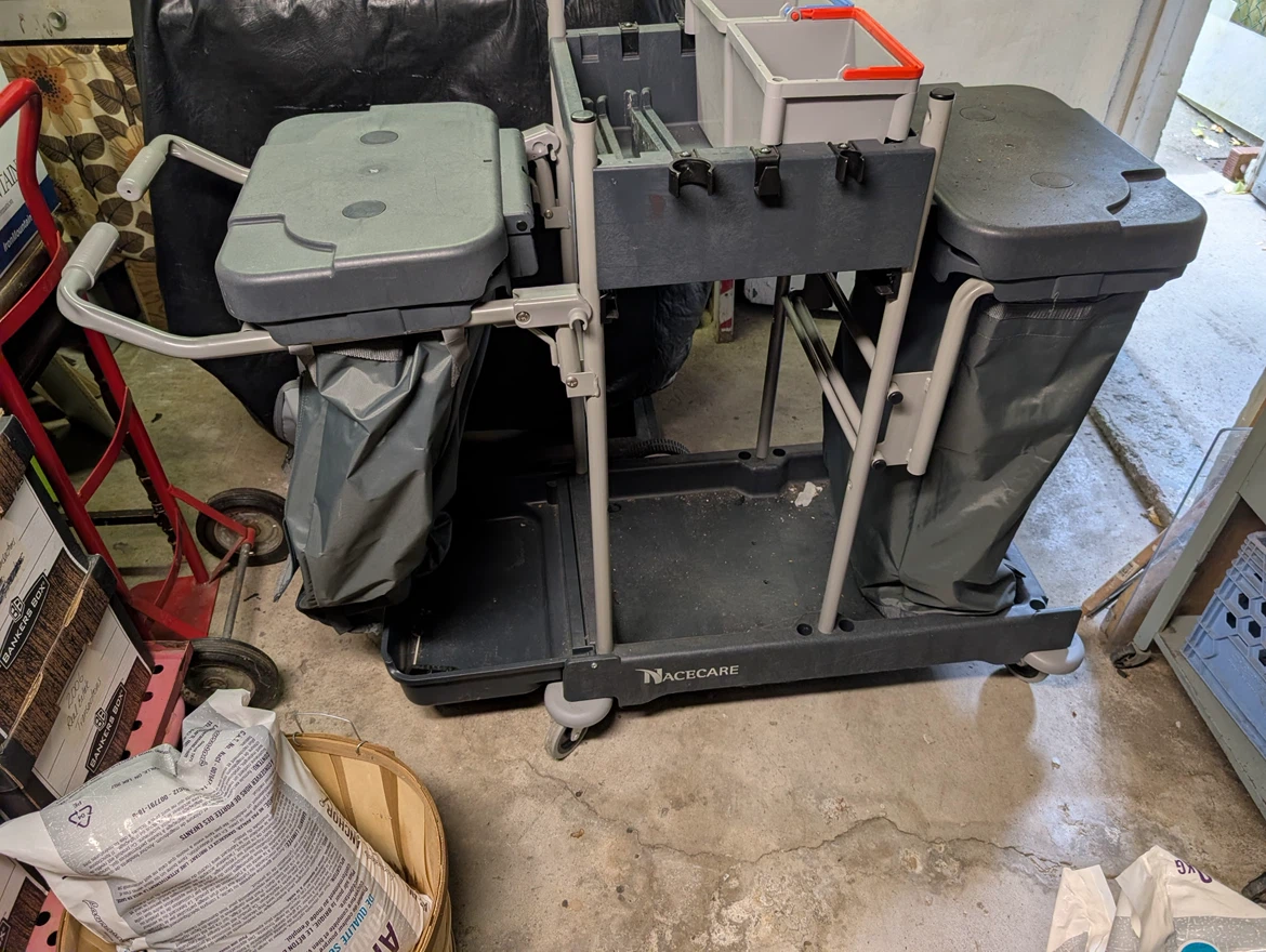 NaceCare Janitorial Cleaning Cart