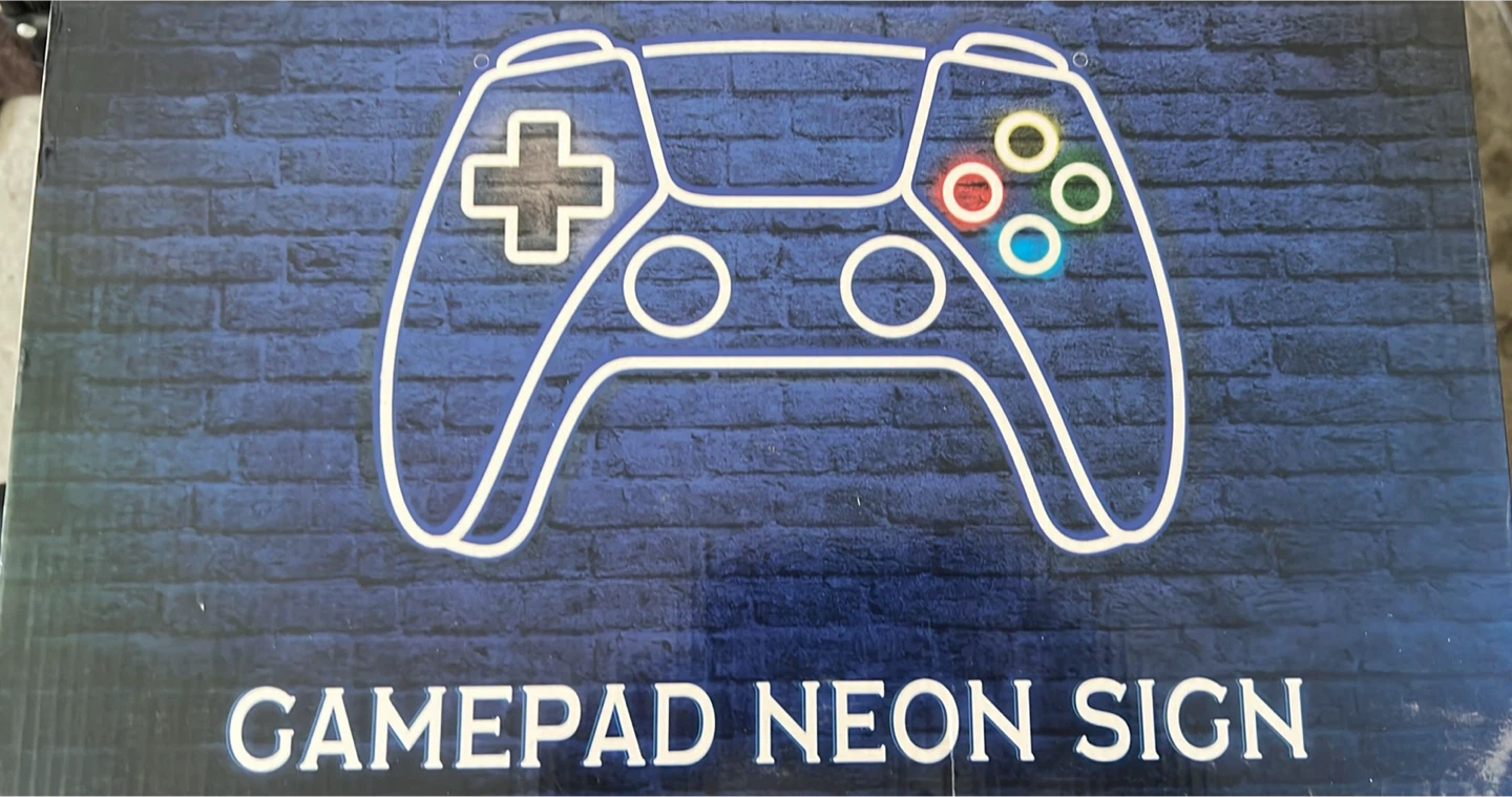 Gamepad LED Neon Sign