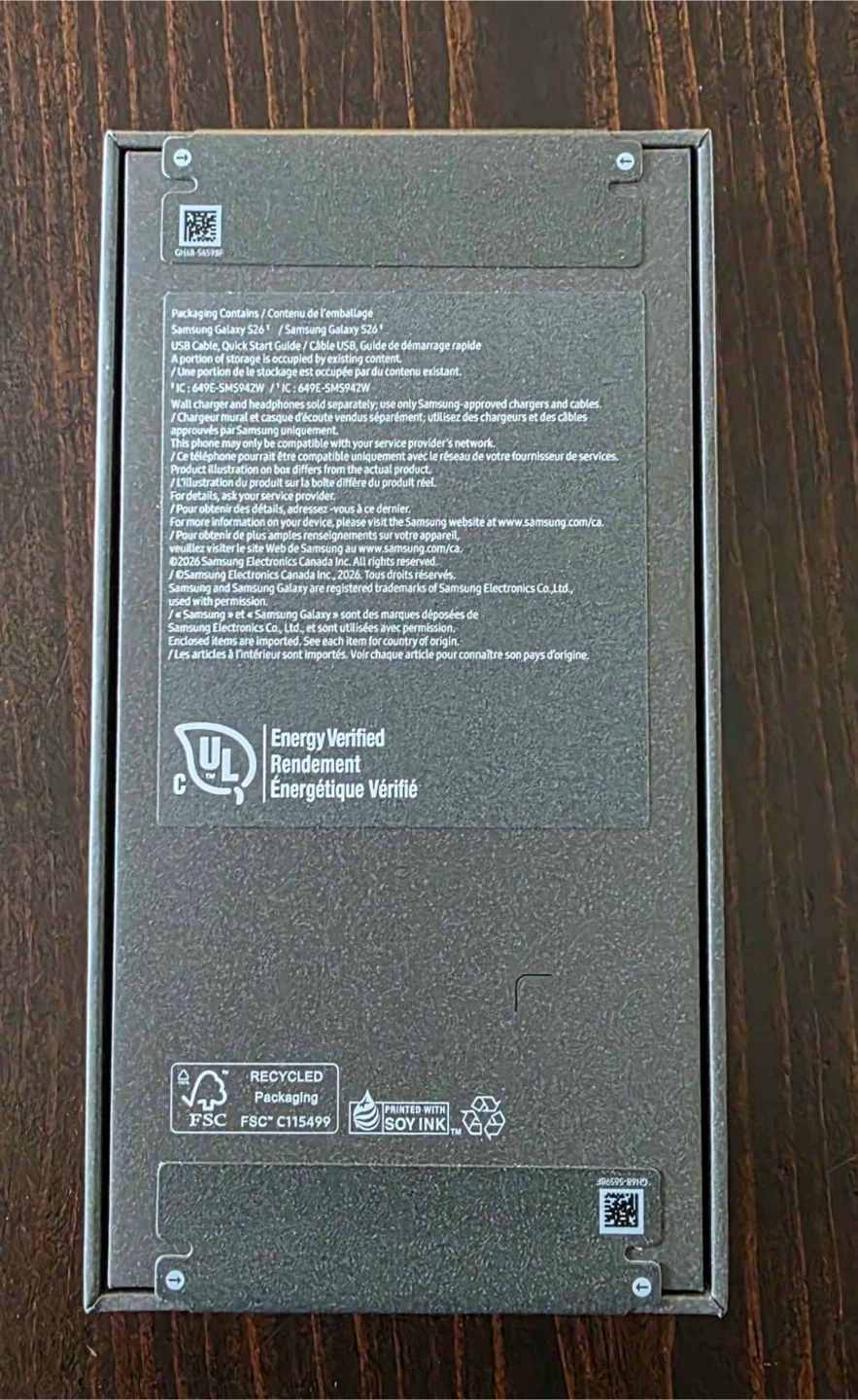 Samsung Galaxy S26 256GB Black — Factory Sealed & Unlocked - photo 3