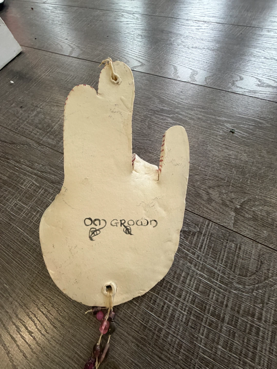 Om Grown Hamsa Hand Wall Decor - photo 2