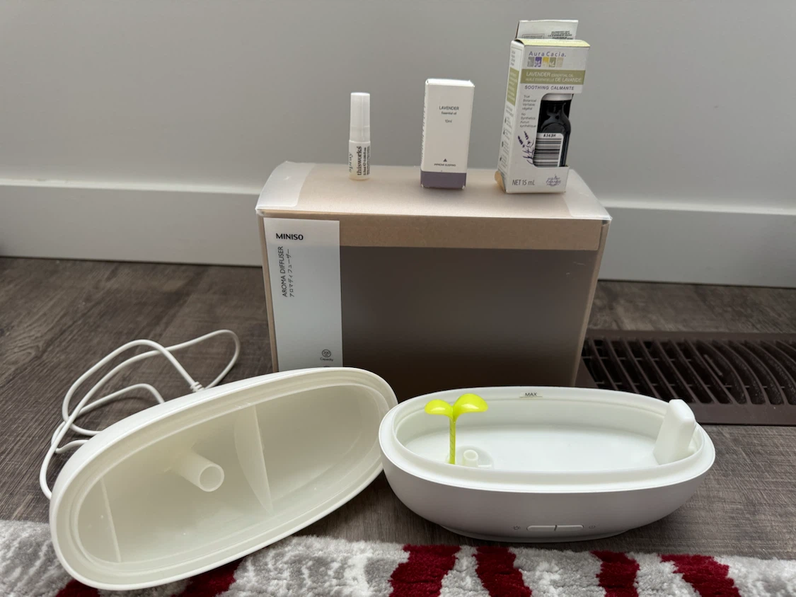 Miniso Aroma Diffuser with Essential Oils - photo 2