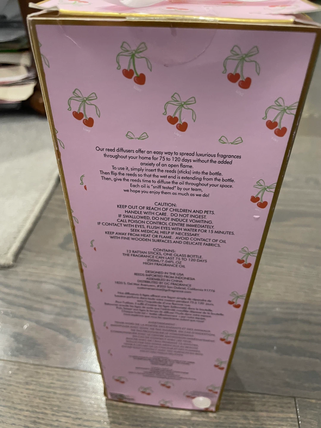 MG Studio Japanese Cherry Blossom Reed Diffuser - photo 4
