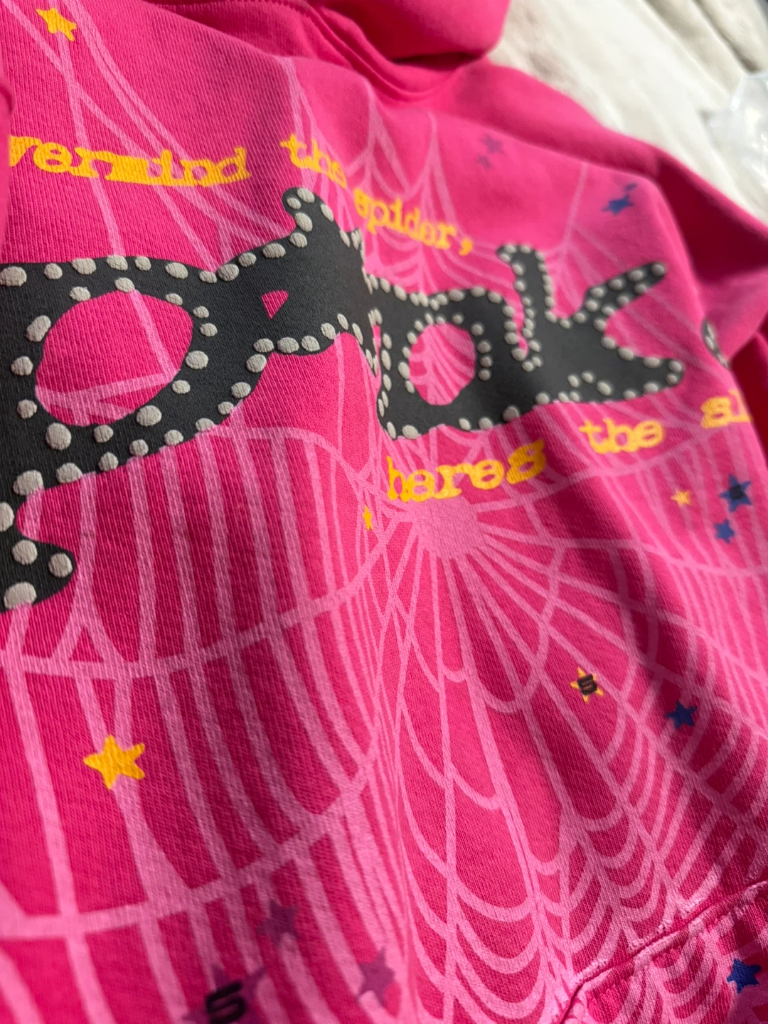 SP5DER Pink Hoodie - photo 2