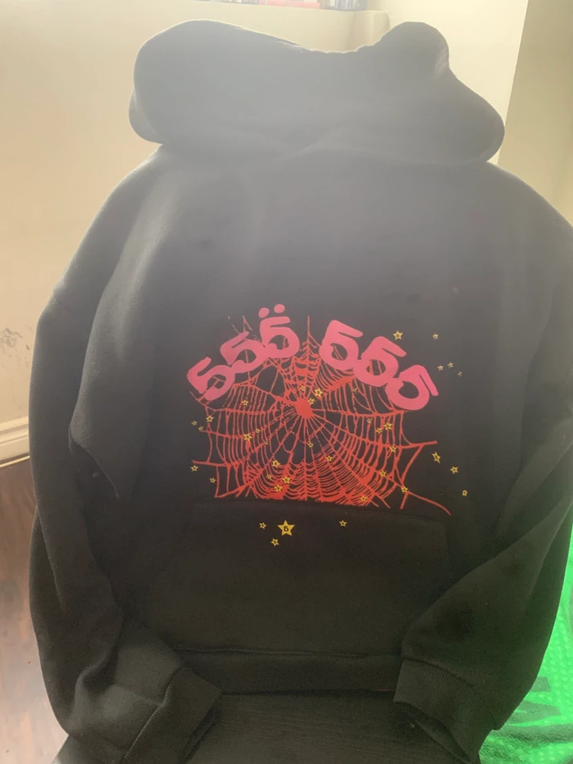 555 Hoodie Black