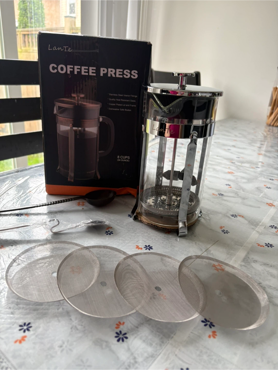 LanTe French Press 8 Cups (34 oz) - photo 2