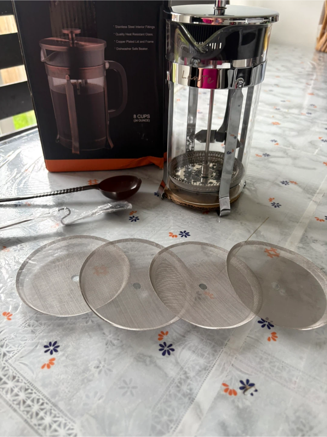 LanTe French Press 8 Cups (34 oz) - photo 5