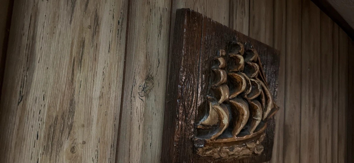 Vintage Wooden Ship Wall Art Decor - photo 2