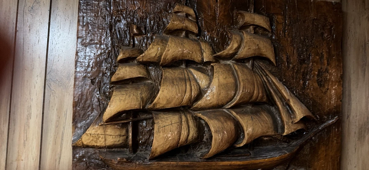 Vintage Wooden Ship Wall Art Decor - photo 3