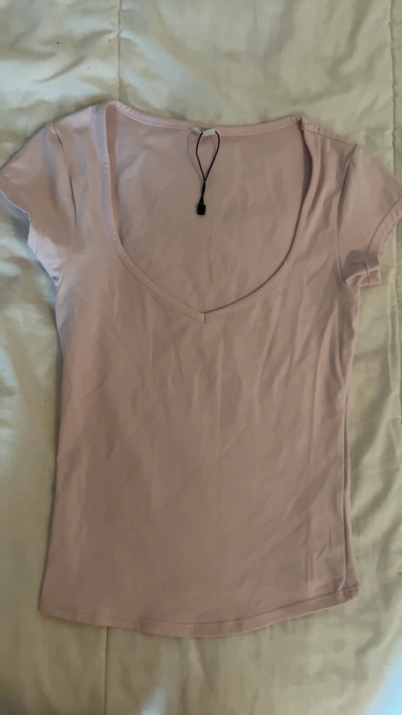 Pink Garage v-neck top