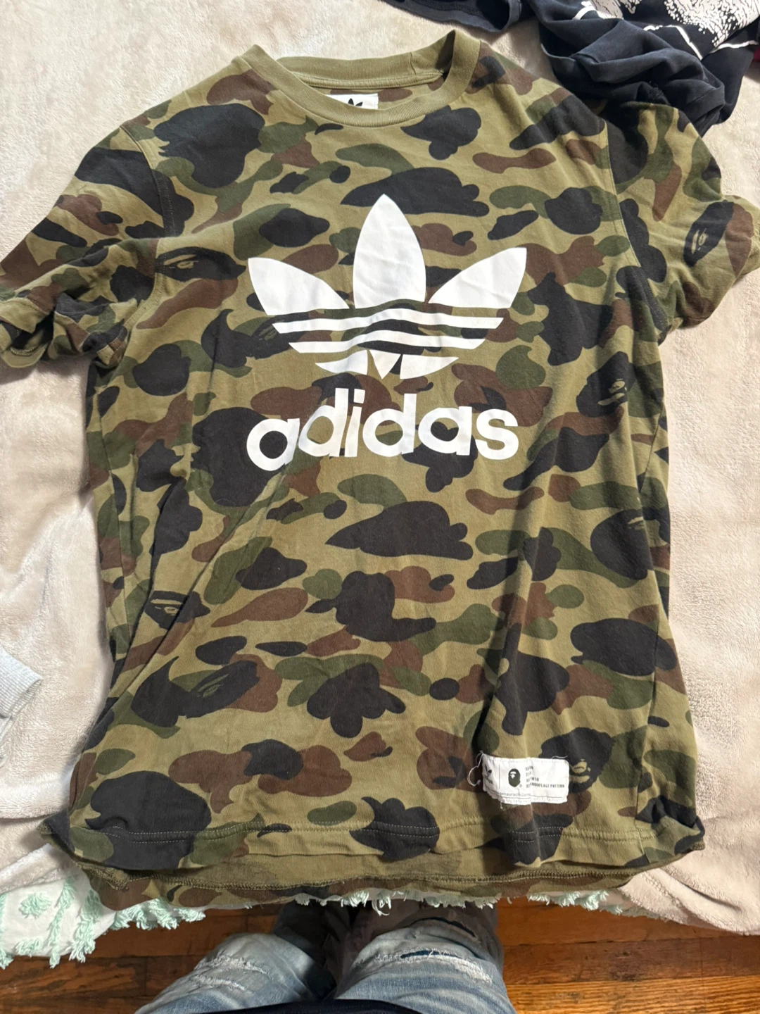 Adidas x A Bathing Ape Camo T-Shirt