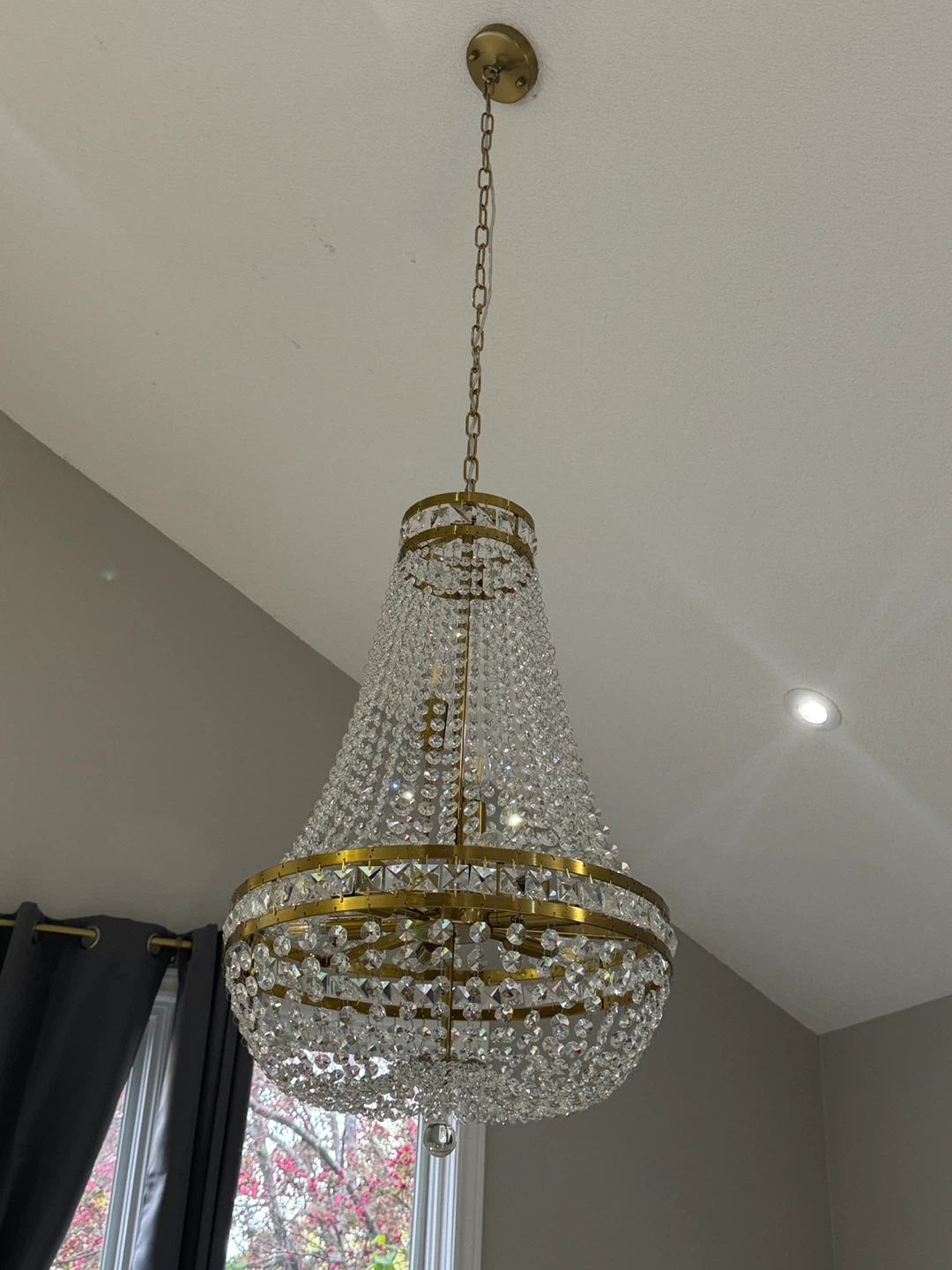 Brass Crystal Chandelier - photo 4