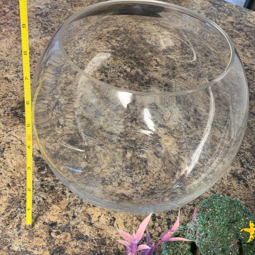 Glass Bowl + Aquarium Fish Tank Décor - photo 4