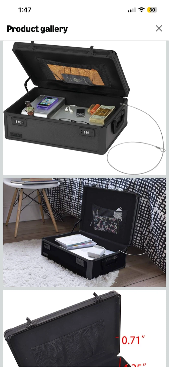 Vaultz Locking Storage Chest