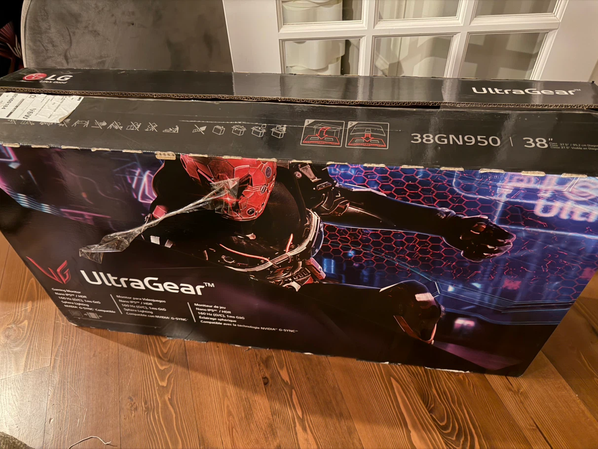 LG UltraGear 38GN950 38 inch Gaming Monitor - photo 3