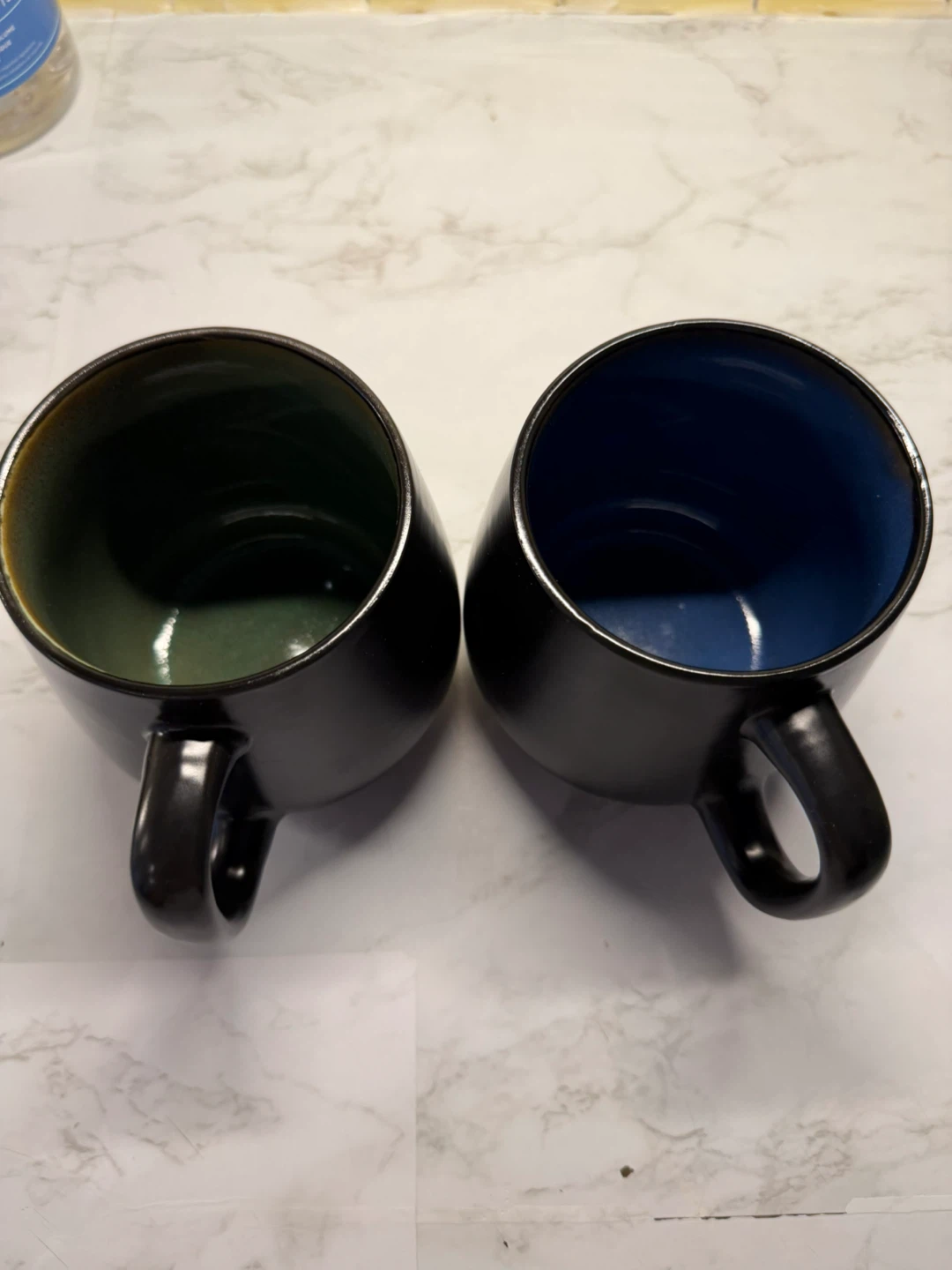 Set of 2 Matte Black Ceramic Mugs - photo 4