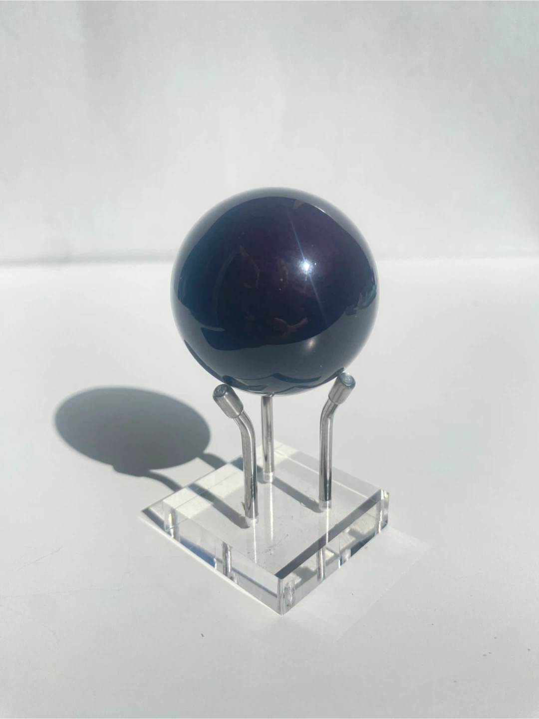 Rainbow Obsidian Sphere