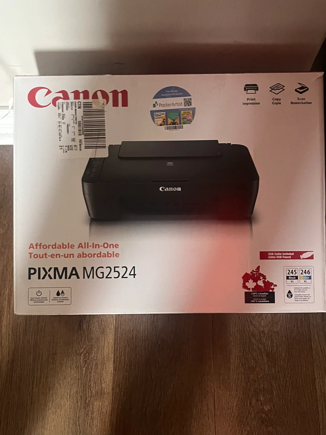 Canon PIXMA MG2524 All-in-One Printer
