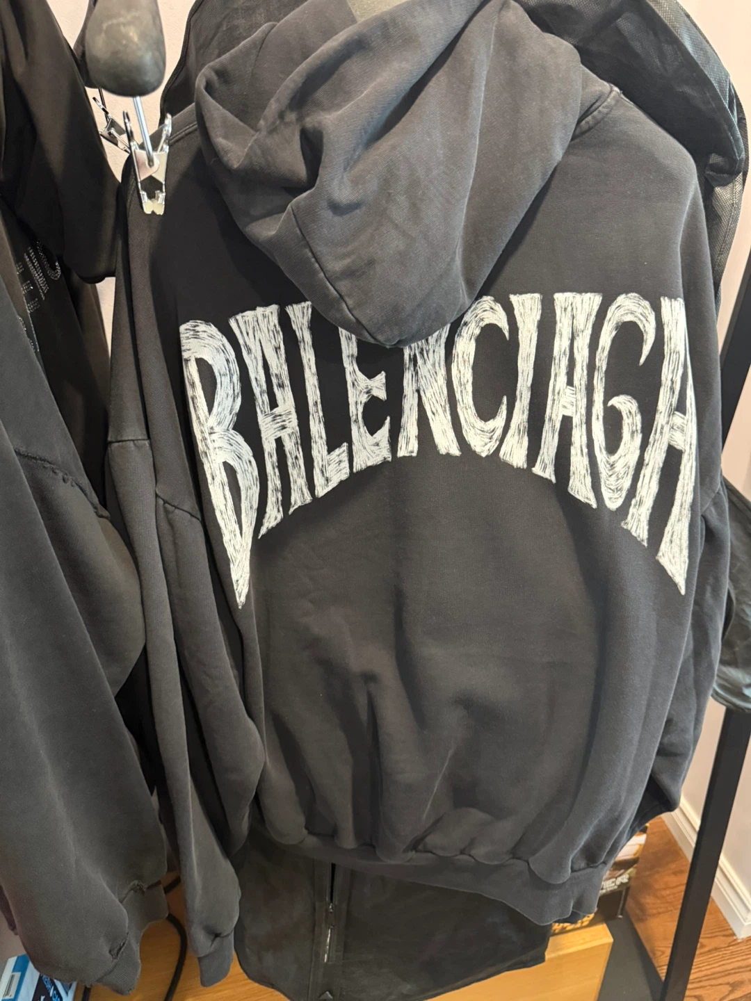 Balenciaga Paris Tropical Hoodie Size 2 - photo 2