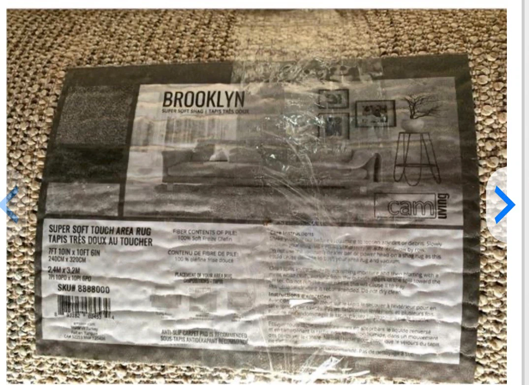 Brooklyn super soft touch area rug (used for around half year) - photo 2
