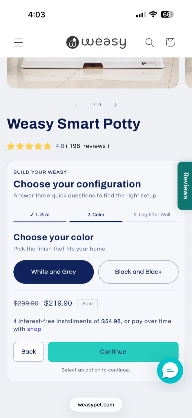 Weasy Smart Pet Potty - photo 2