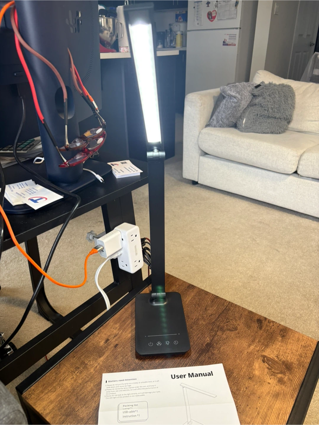 New LED Desk Lamp – Touch Control & USB Charging - photo 5