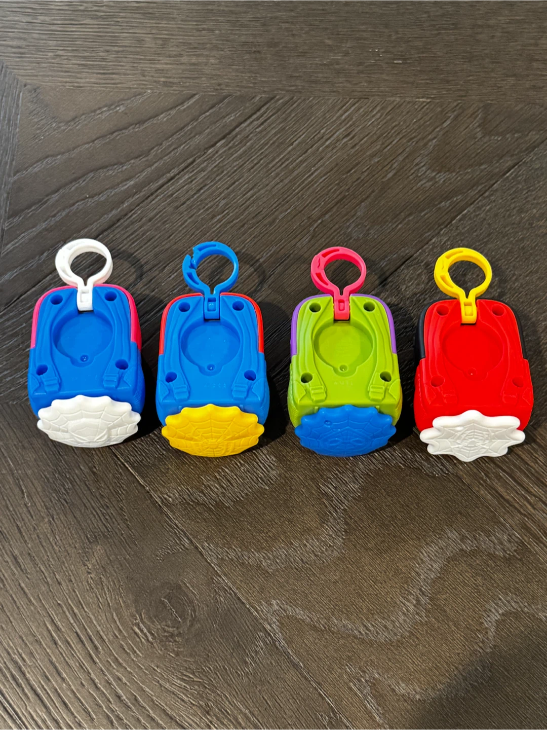 Set of 4 Spider-Man Backpack Clips - photo 2