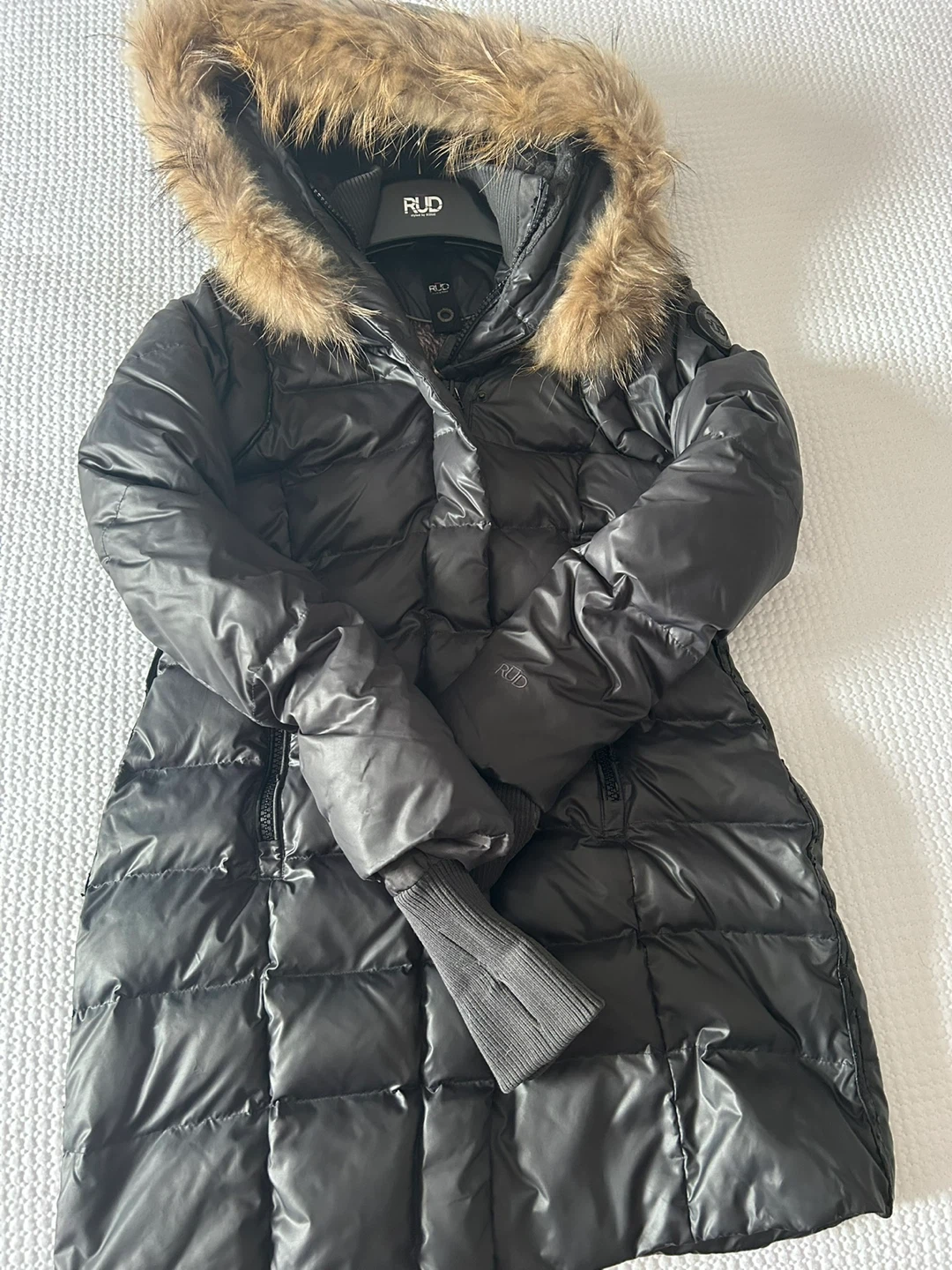 Rudsak Down Puffer Coat with Fur Hood - photo 2