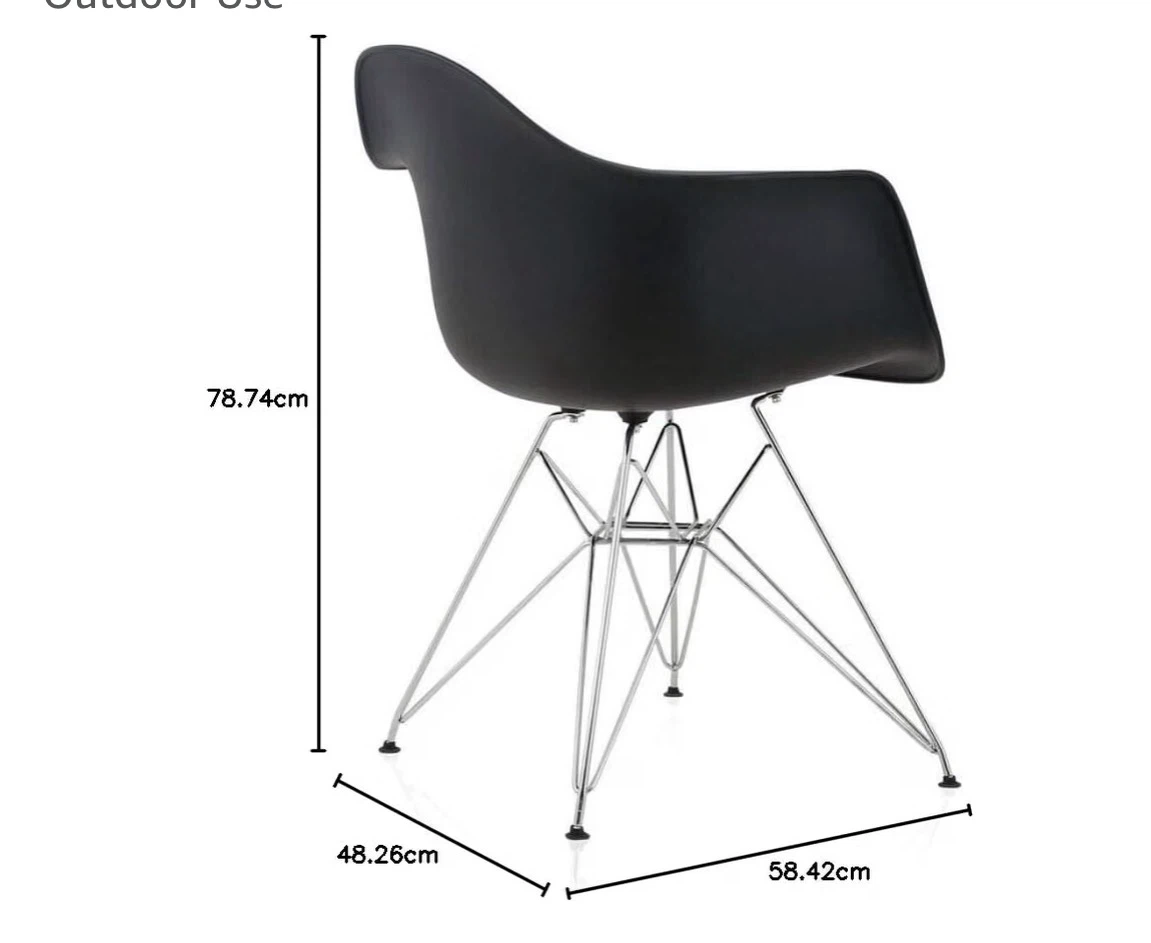 Eames style dining bucket chair, 2 Available - photo 2