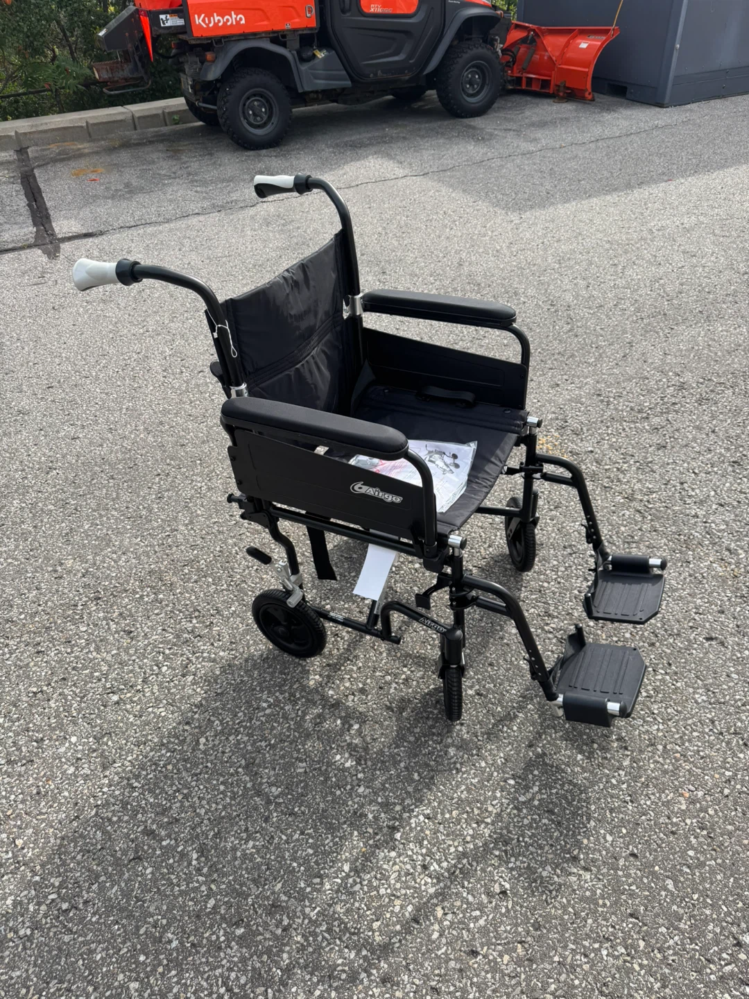 Airgo transport wheelchair