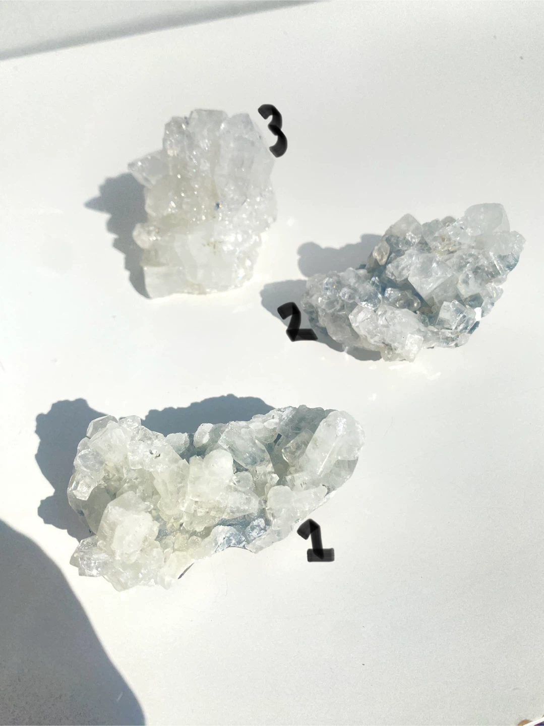 Apophyllite Crystal Cluster