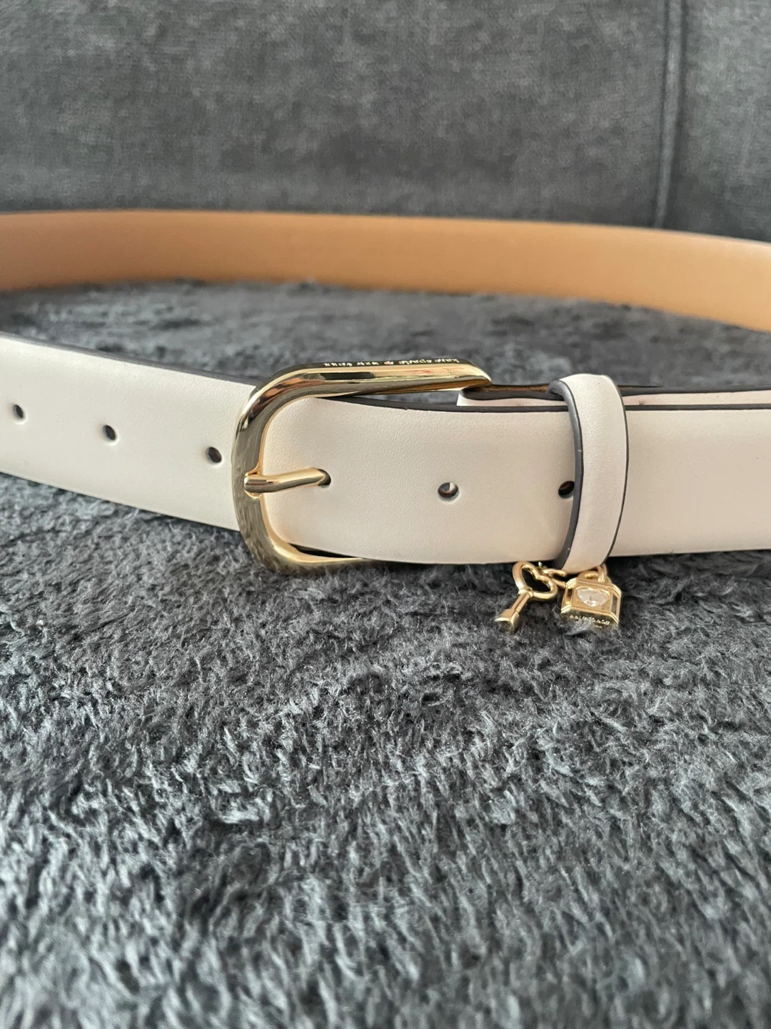 New! Kate Spade Genuine Leather Belt Size L