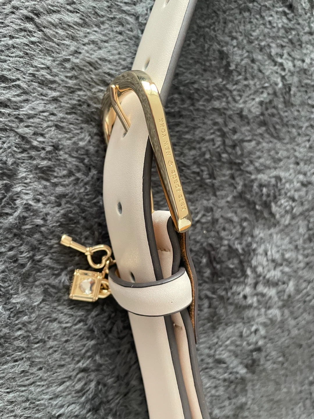 New! Kate Spade Genuine Leather Belt Size L - photo 2