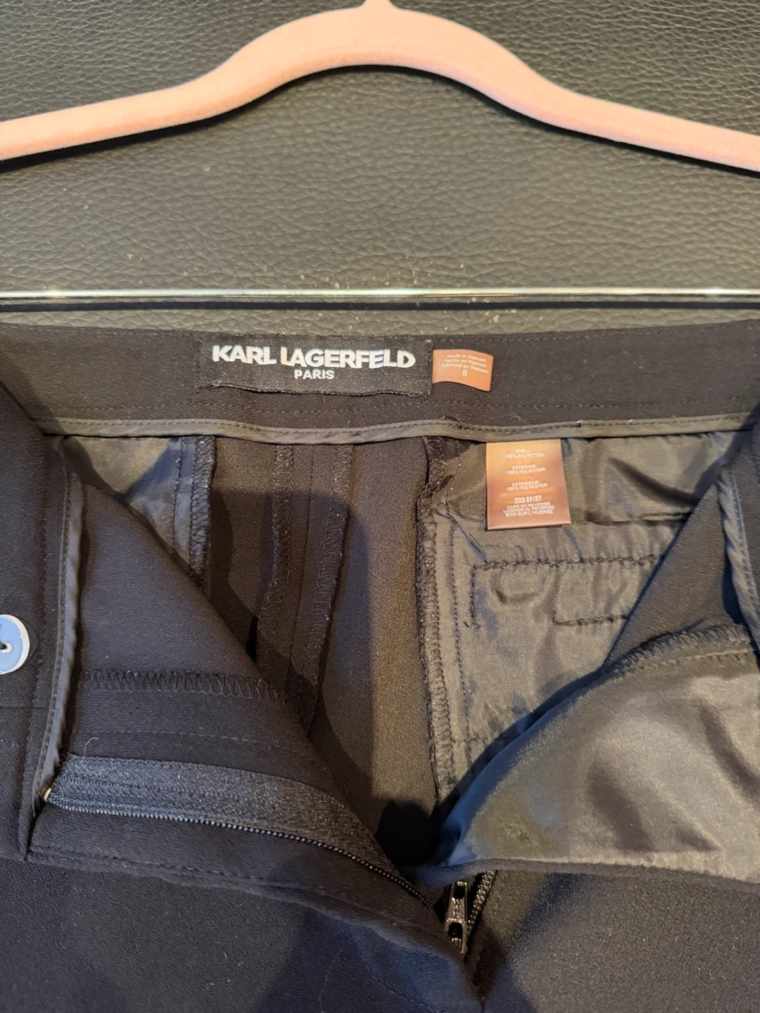 Karl Lagerfeld Paris Black Dress Pants - photo 2