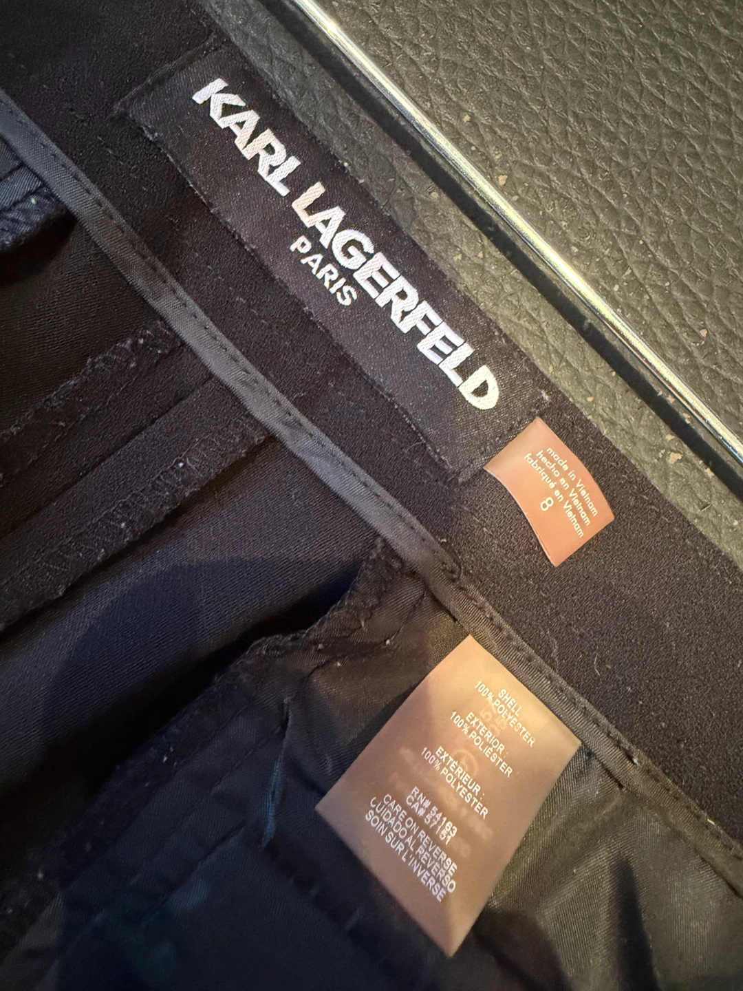 Karl Lagerfeld Paris Black Dress Pants - photo 3